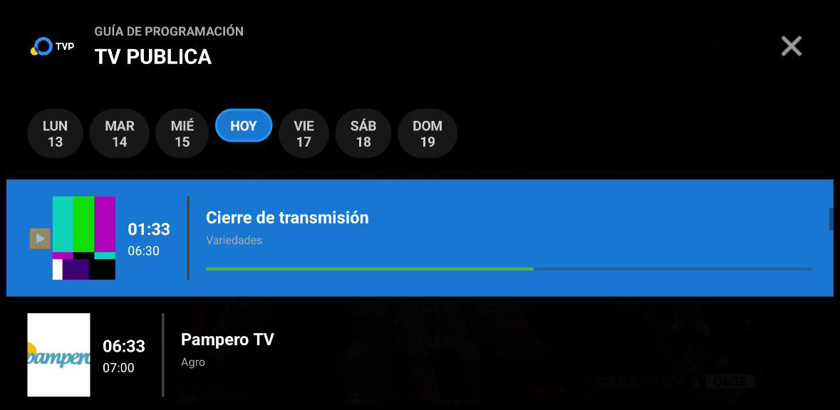 EPG Integrada